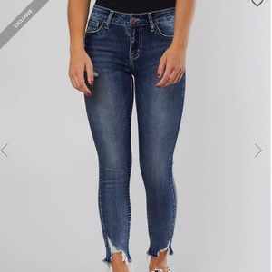 Bridge By Gly Mid-Rids Ankle Skinny Stretch